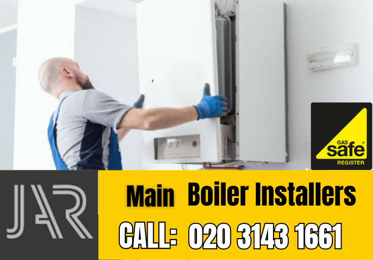 Main boiler installation Seven Sisters